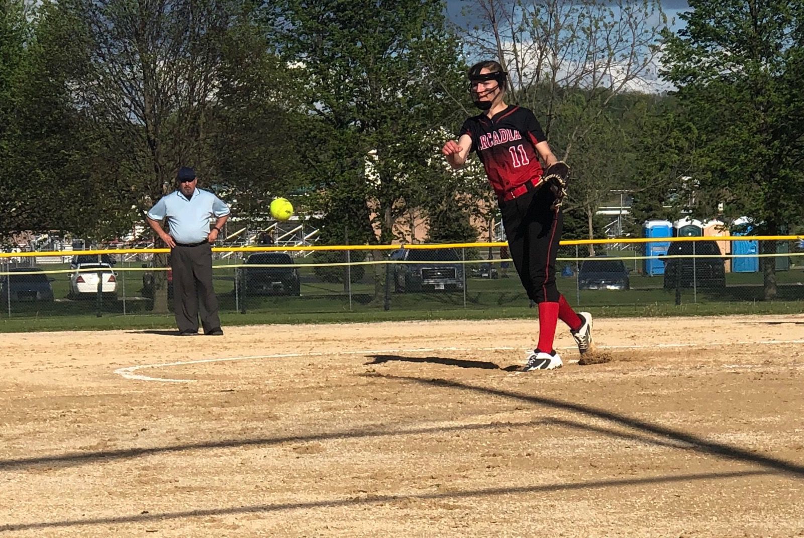 Arcadia Abby Suchla vs. G-E-T in Division 3 regional semifinal